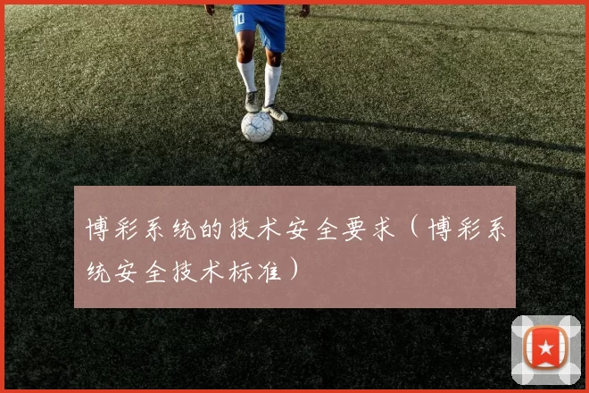 博彩系统的技术安全要求（博彩系统安全技术标准）